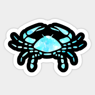 Crab Watercolor Sticker